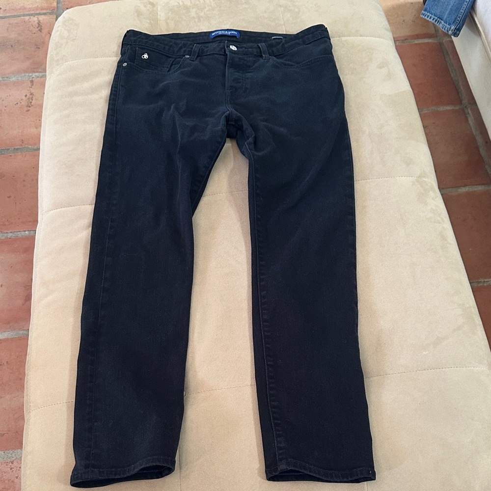 Scotch & Soda black Denim Jeans Ralston